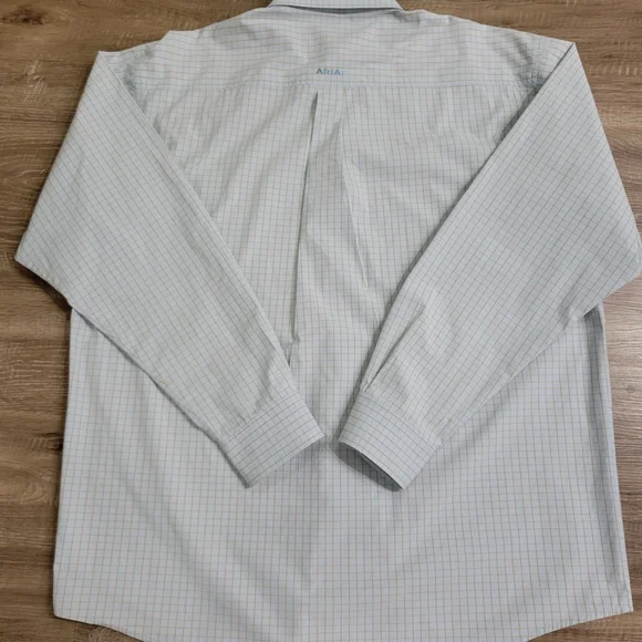 ARIAT Pro Series Men's Pre-owned Button Down Shirt Size XXL - Picture 5 of 6